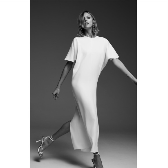 ethical off white midi dress marloe midi dress // White *zoco exclusive* medium